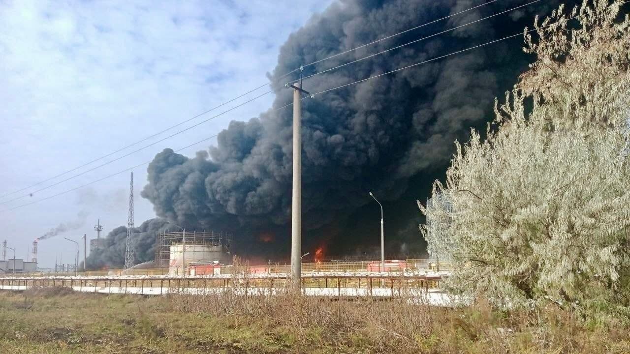 Ukraine hits 4 'important' Russian oil sites in overnight strikes, military says