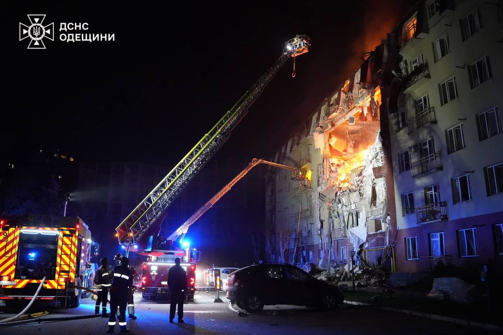 3 killed, including child, another 16 injured in Russian attack on Odesa