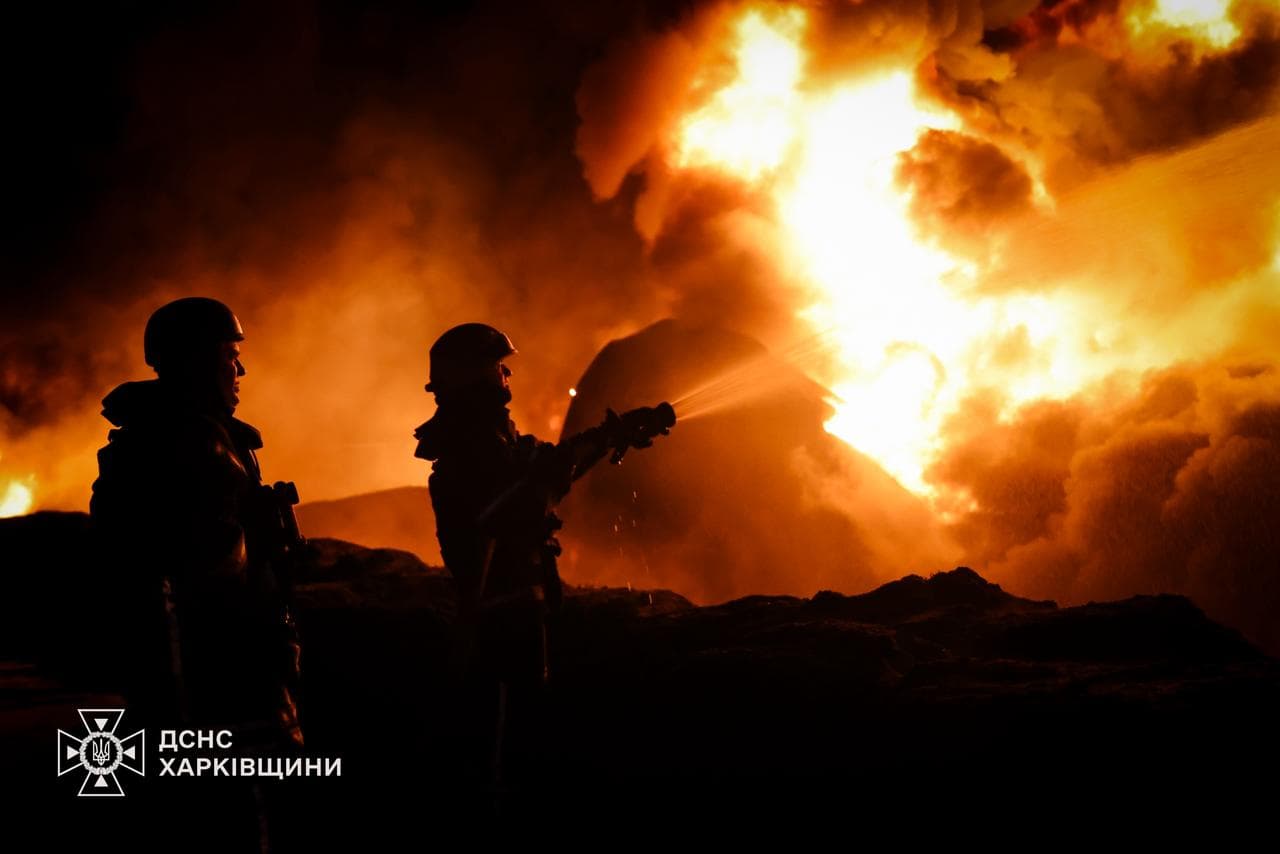 Russia hits Kharkiv Oblast oil refinery, causing 'significant' damage