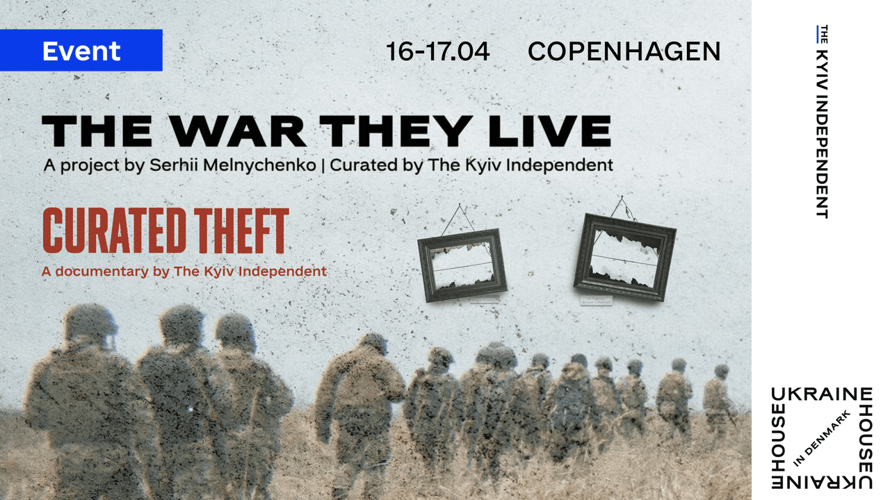 Kyiv Independent holds an exhibition and documentary screening in Ukraine House in Denmark, Copenhagen