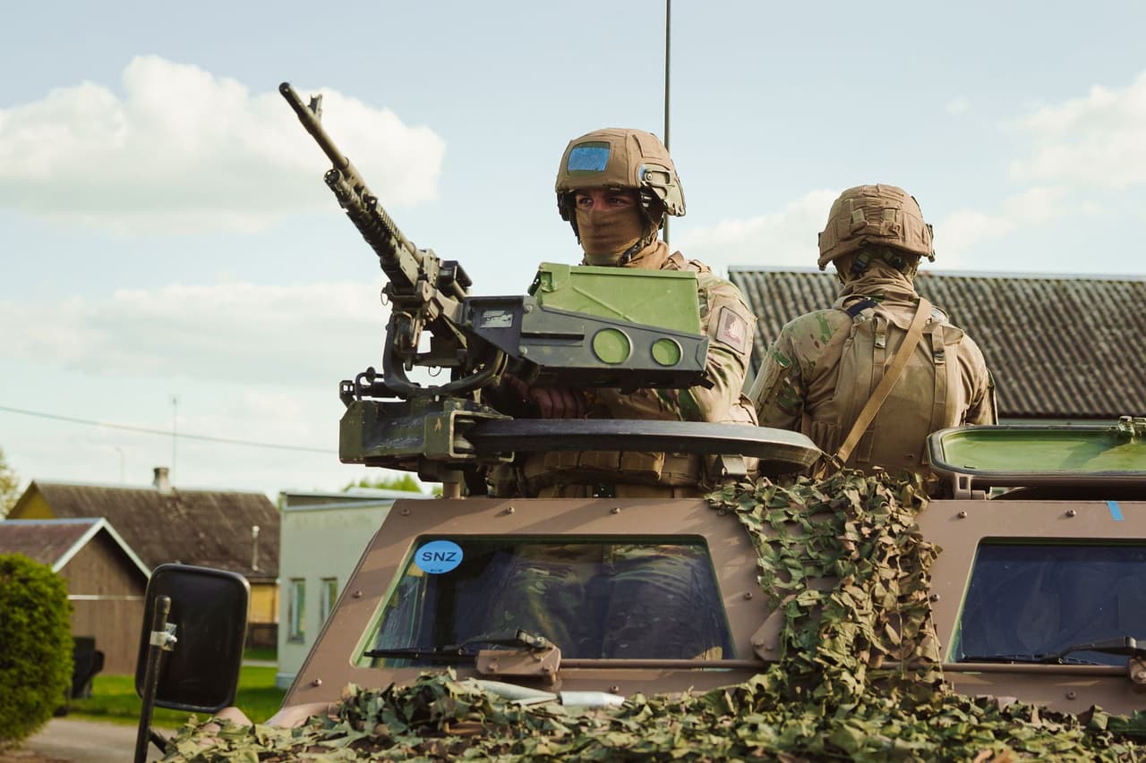 Field report: With NATO forces training at Russia's doorstep