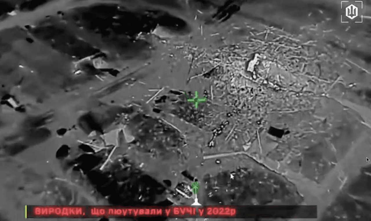 Russian brigade that committed war crimes in Bucha hit by Ukrainian drone strike, military says