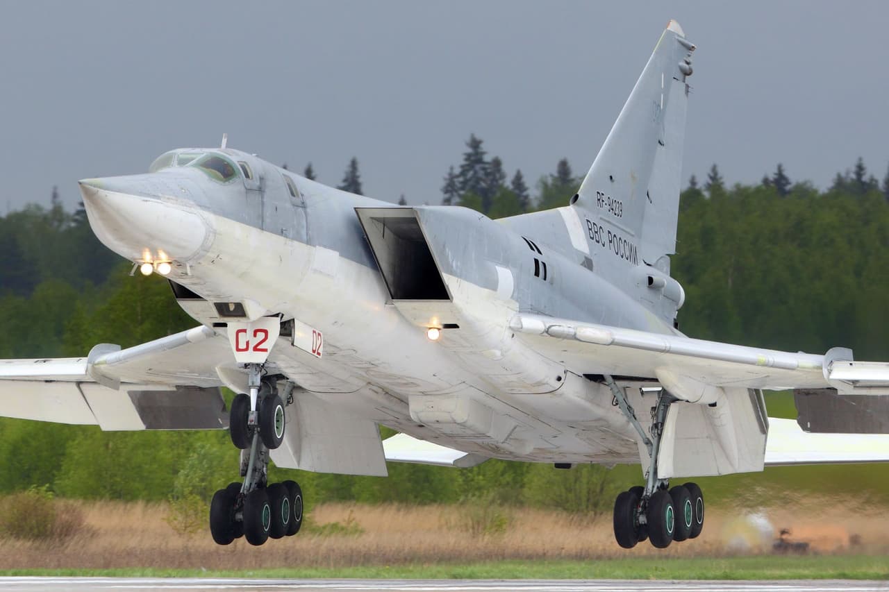 Russian Tu-22M3 bomber crashes during landing in Irkutsk Oblast