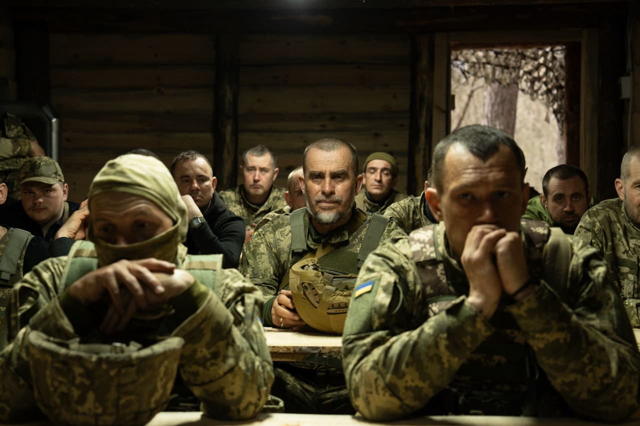 Inside the Ukrainian military's fight to motivate new recruits