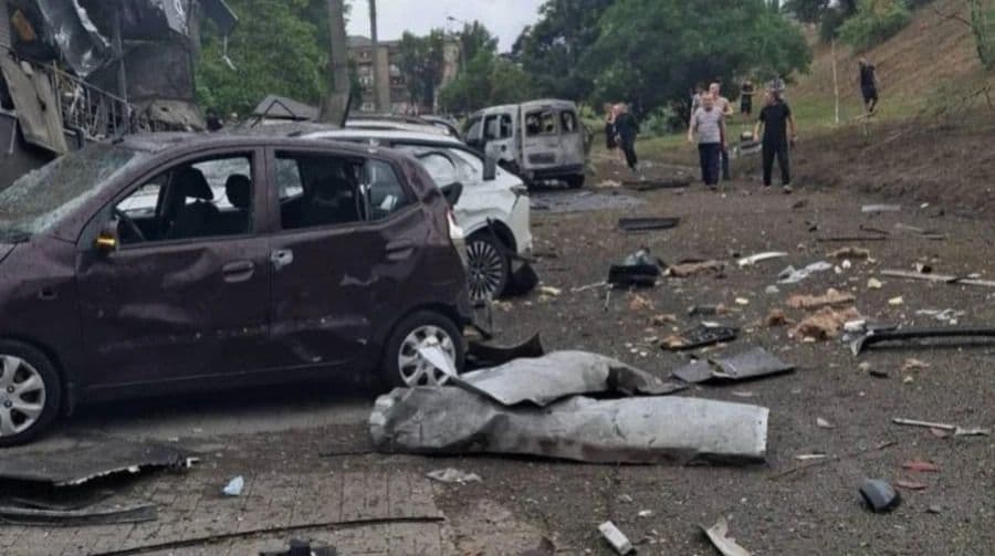 At least 25 injured, including six children, in Russian strike on Zaporizhzhia