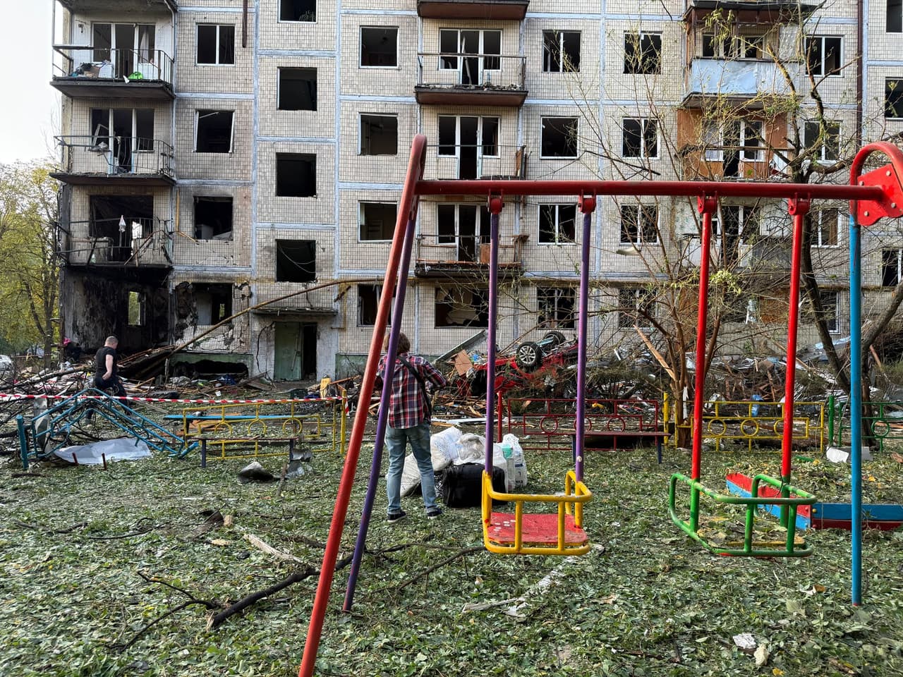 Ukraine war latest: Russia rains ballistic missiles on Kyiv as Ukrainian drones hit refineries, warehouses, airfields, ships