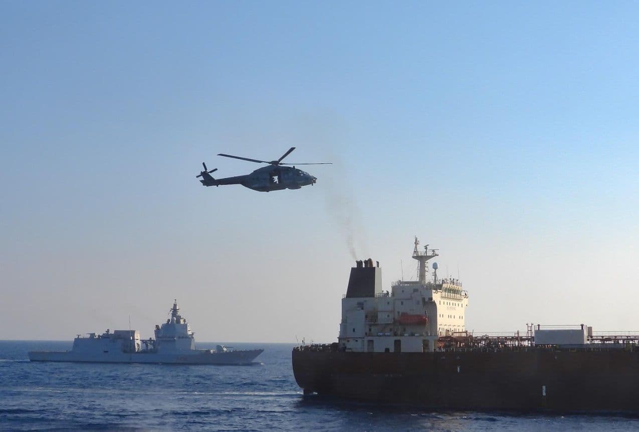 EU force boards Russian shadow fleet tanker in Mediterranean Sea