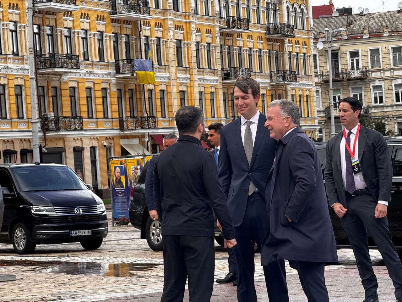 US envoys Witkoff, Kushner arrive in Ukraine for the first time to discuss peace talks