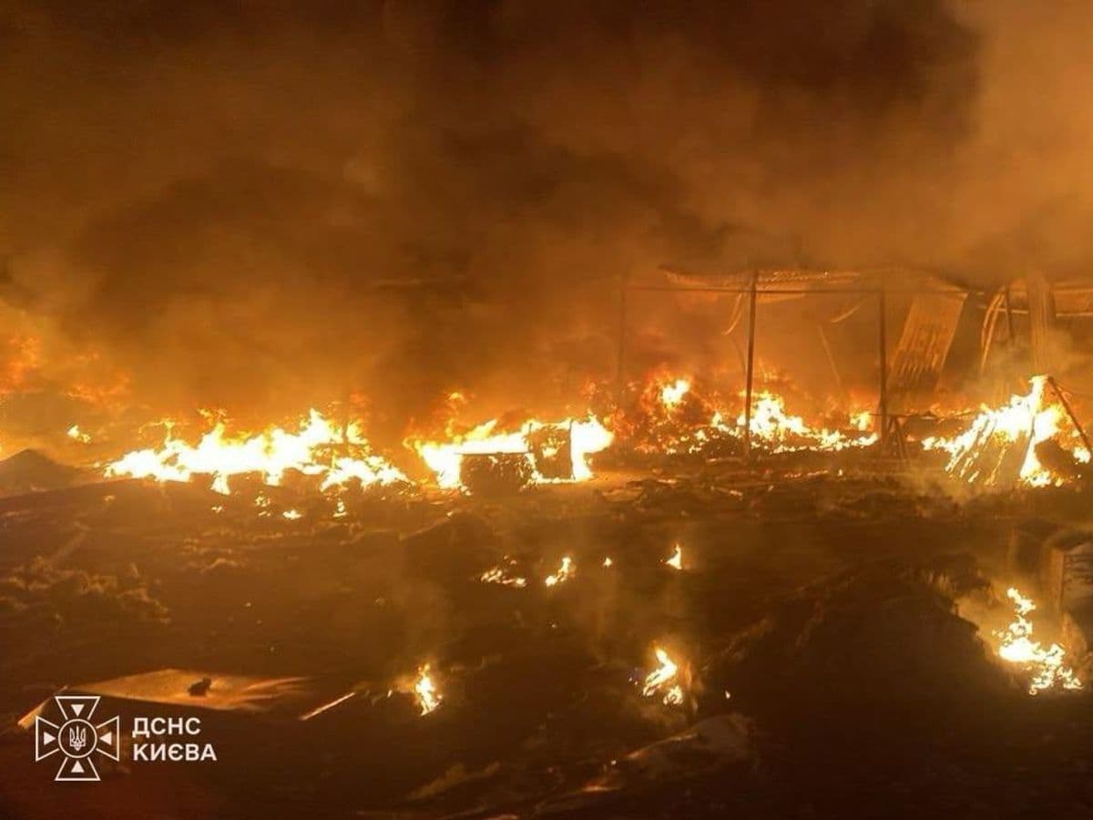Russia pounds Kyiv in overnight attack, killing 2, injuring 7, as brief truce ends in missile fire
