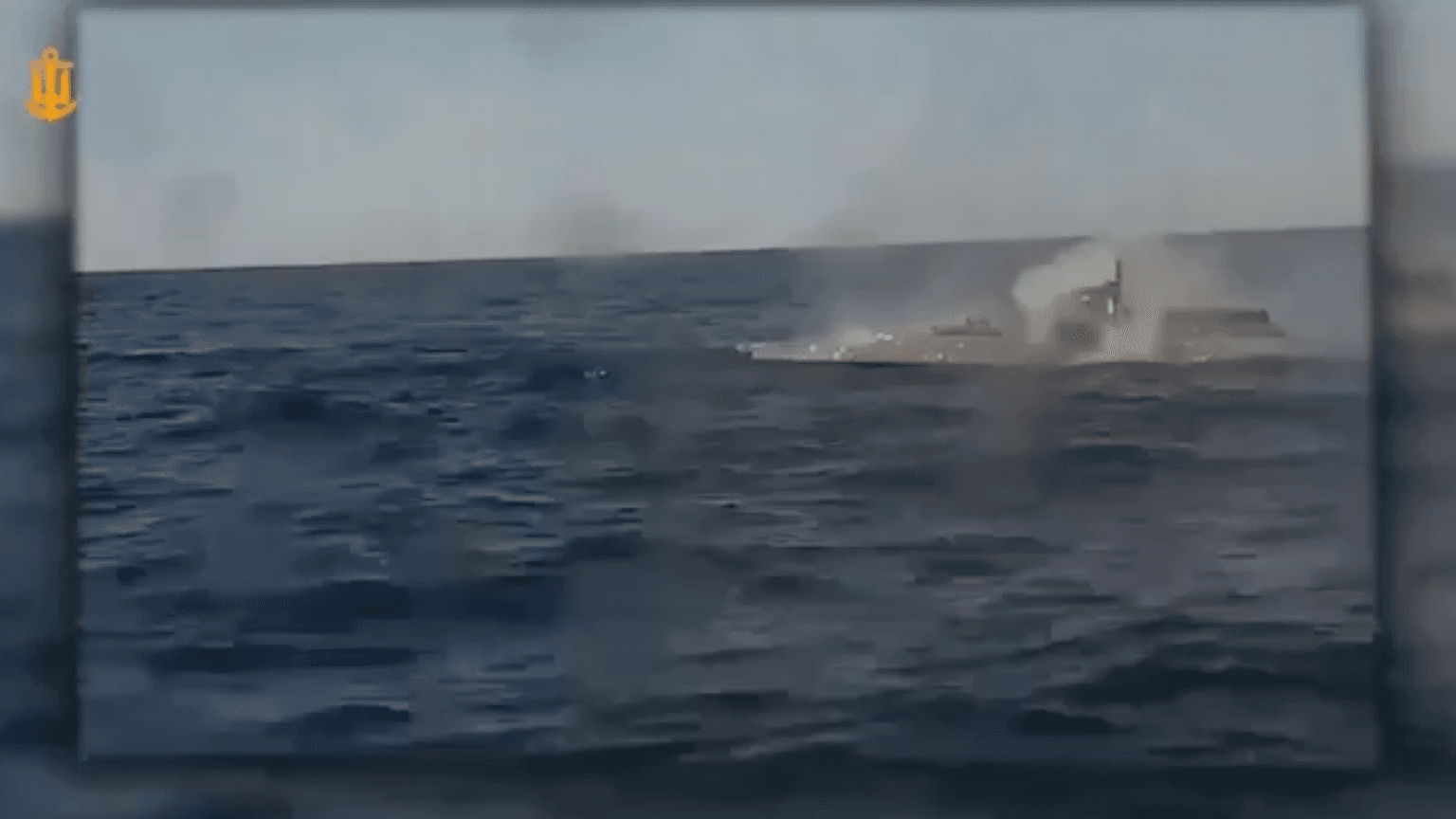 'First-ever battle' — Ukrainian naval drone destroys Russian unmanned boat in Black Sea, Navy says