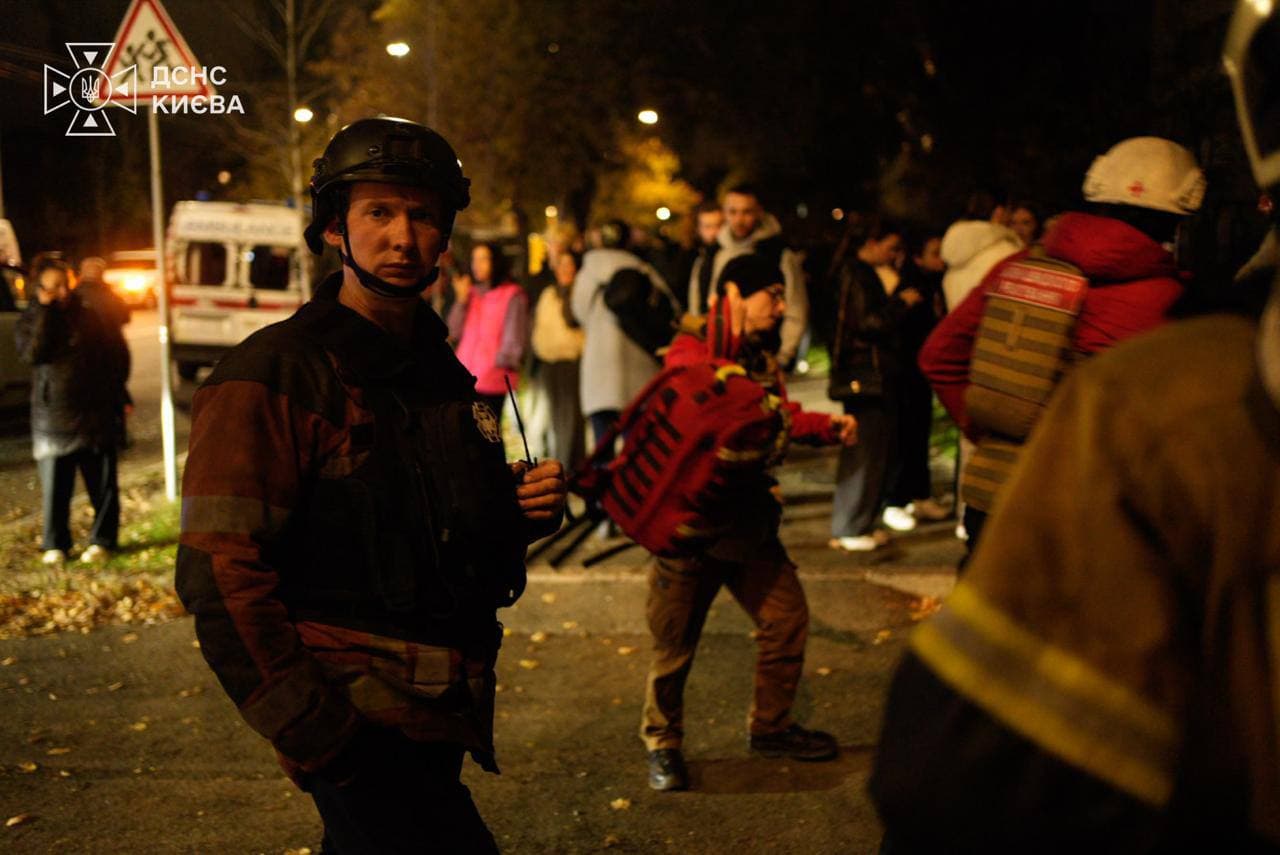 Russian ballistic missiles target Kyiv university and medical centers, killing 1, injuring 10