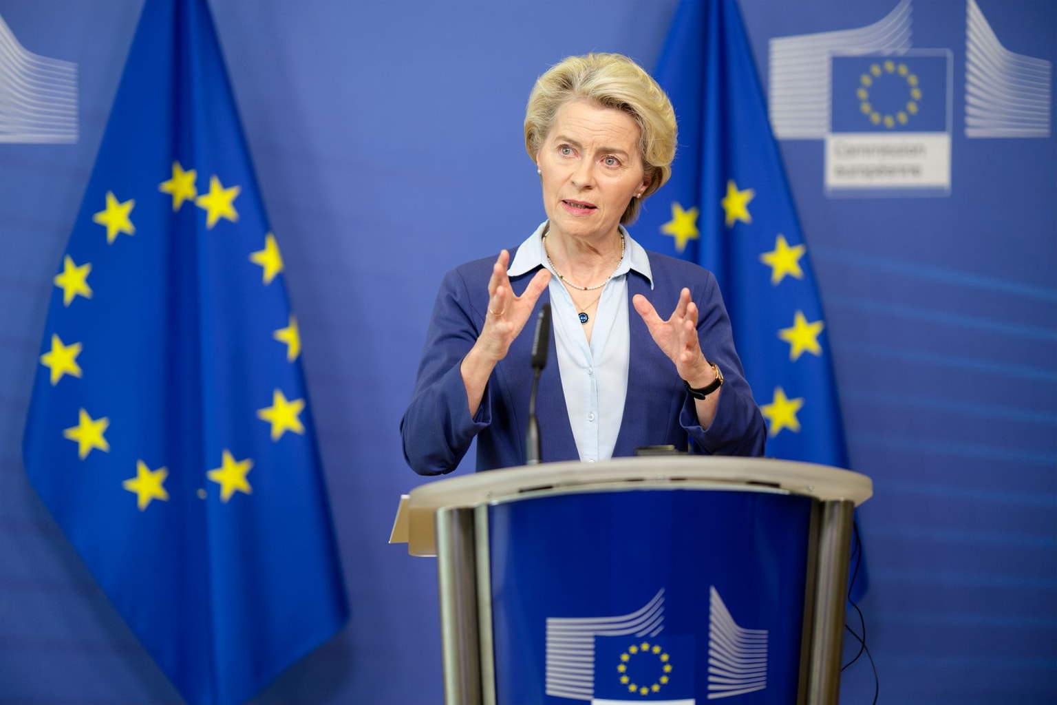 Von der Leyen welcomes US, Ukraine talks and reaffirms EU support