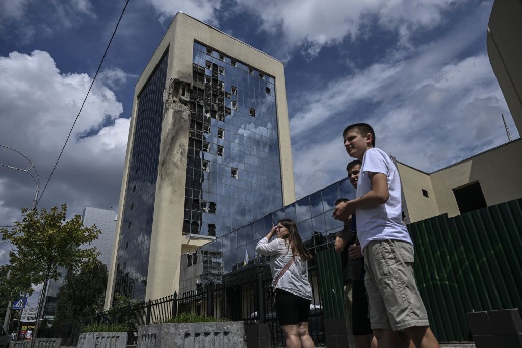 Ukraine war latest: Kyiv, southern Ukraine ports hit by Russian strikes overnight