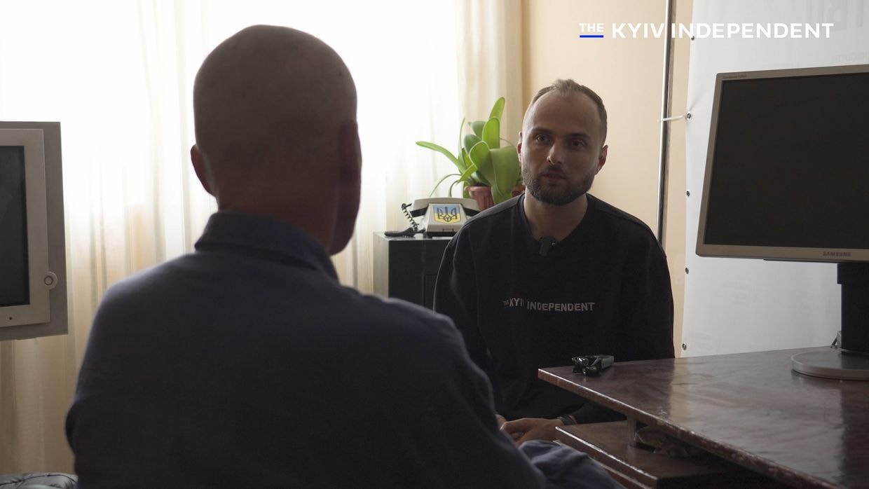 Inside a Russian POW camp in Ukraine