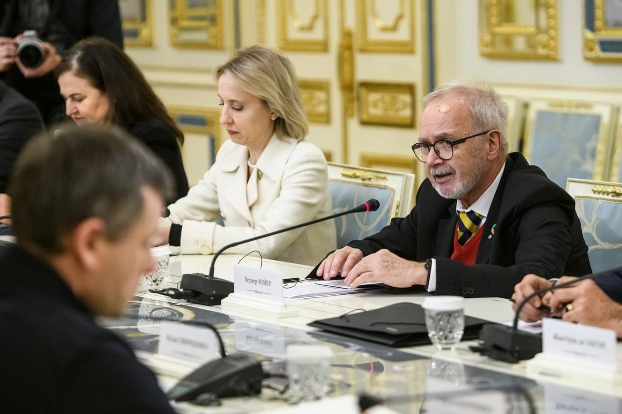 ‘We have to speed up:’ European Investment Bank head Hoyer calls for swift reconstruction of Ukraine