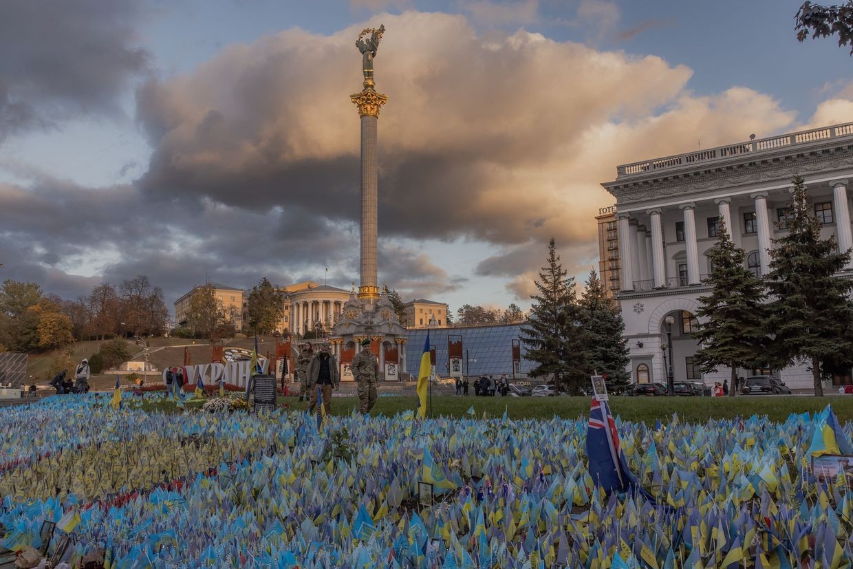 Ukrainians grapple with how to memorialize a war still being fought