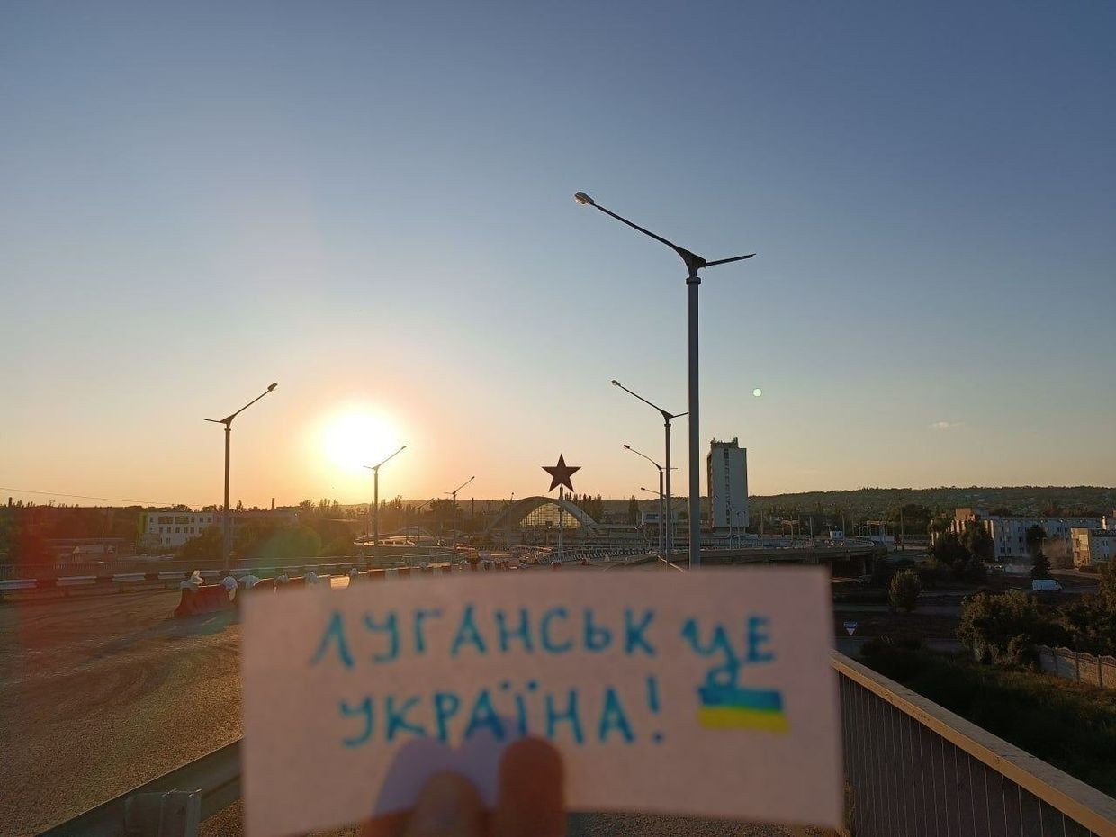 Russian proxy claims missile strike on machinery factory in occupied Luhansk