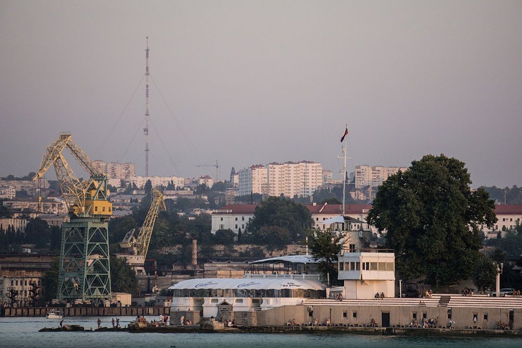 A view of the Bay of Sevastopol on Aug. 13, 2015.