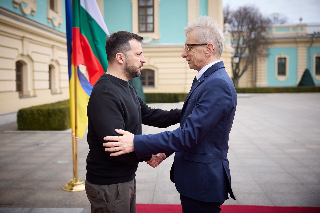 Zelensky meets with Bulgarian PM in Kyiv