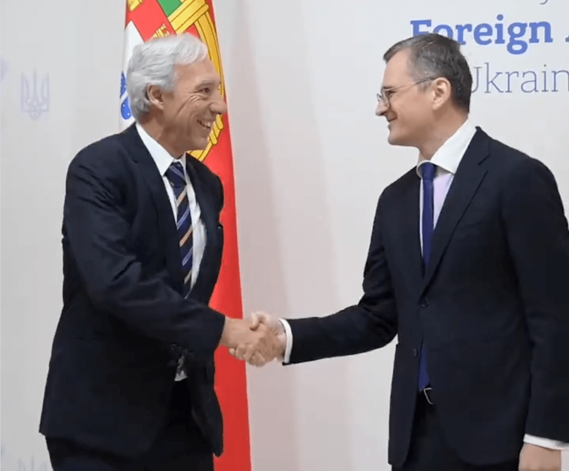Kuleba meets with Portuguese FM in Kyiv