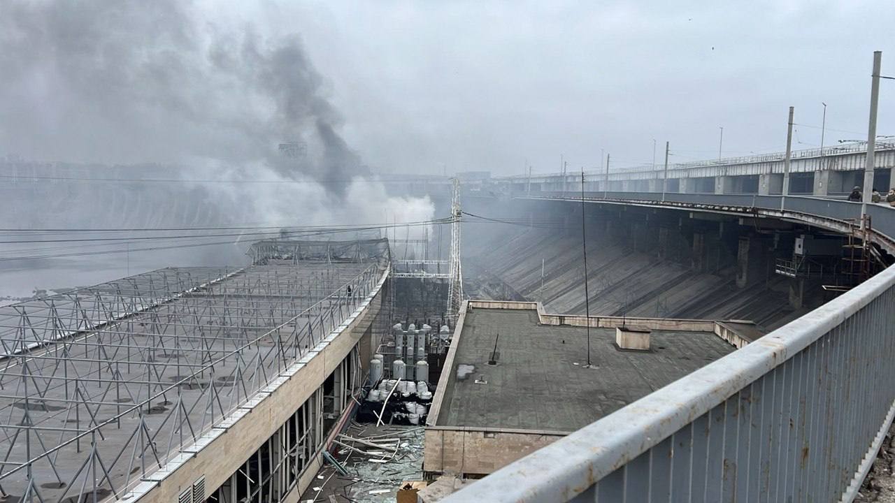 Governor: Over 20 Russian missiles targeted Dnipro Hydroelectric Power Plant  in 2024