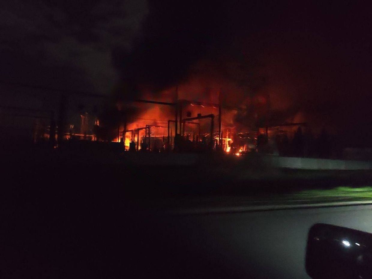 Source: Ukrainian drones strike Russian energy facilities overnight