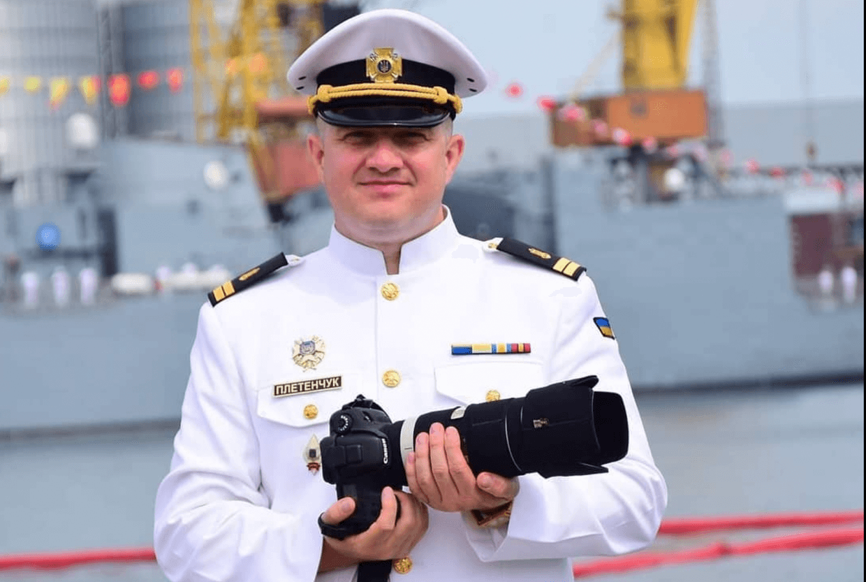 Navy spokesperson Pletenchuk appointed as new press chief of Southern Defense Forces