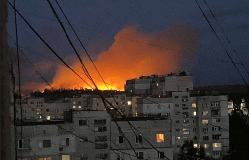Gas pipeline damaged in missile attack on occupied Luhansk