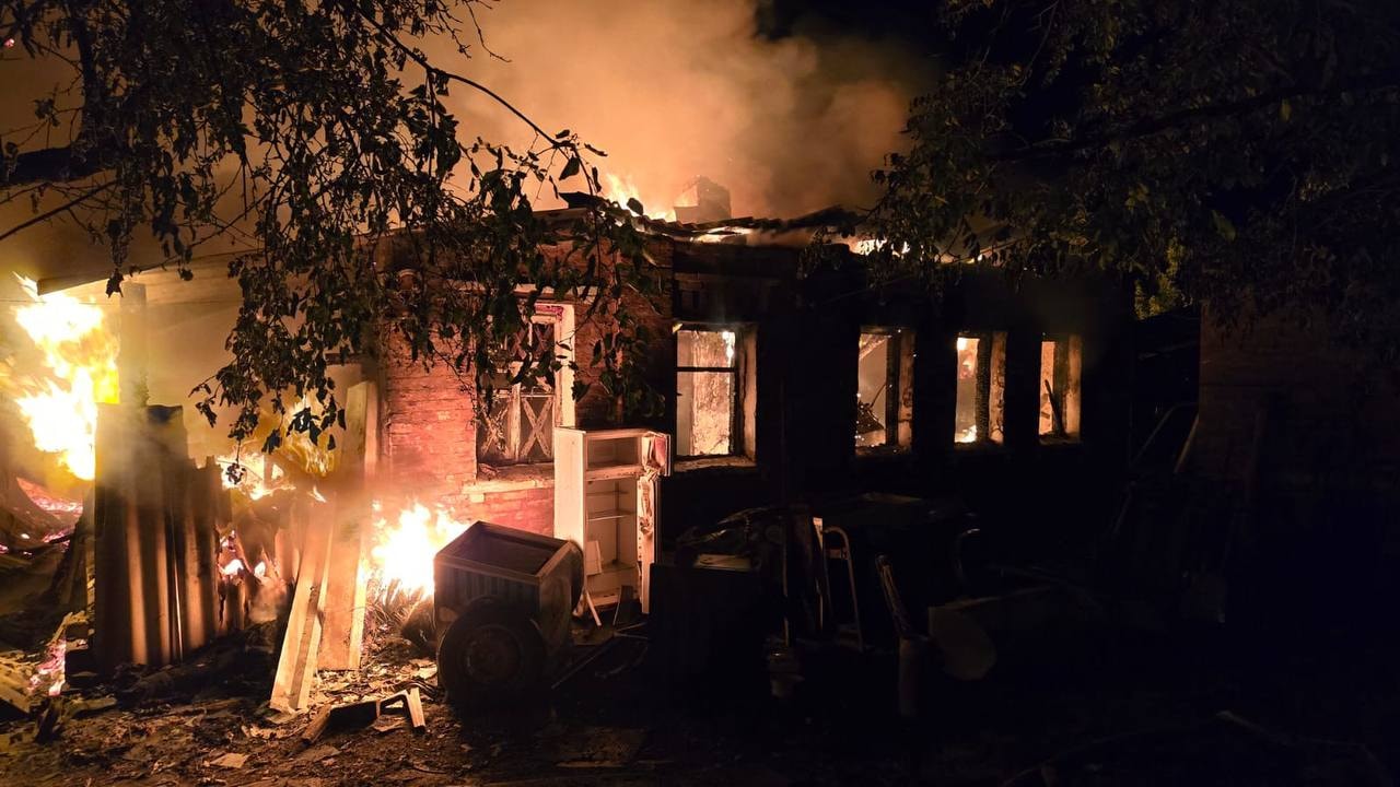 Updated: Russia attacks Kharkiv with drones overnight, causing fire