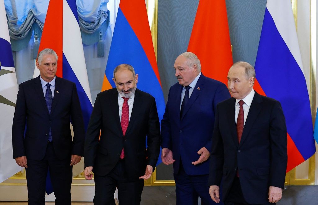 Belarus Weekly: Armenian PM says no Armenian official will visit Belarus as long as Lukashenko remains in power