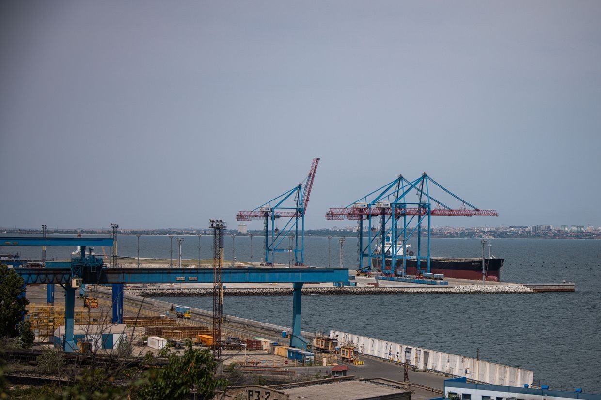Russian missile attack on Odesa damages civilian foreign vessel, casualties reported