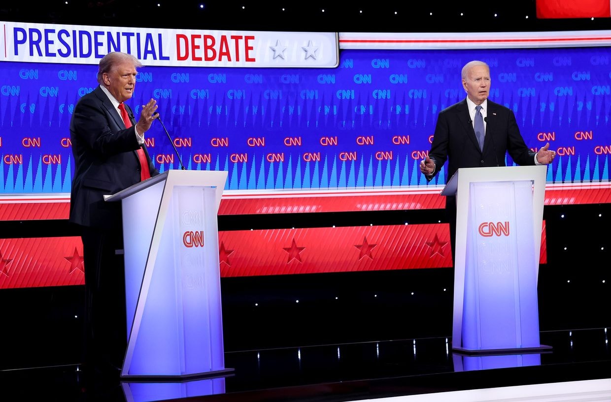 Trump rejects Putin’s peace terms while Biden unnerves Democrats at historic debate