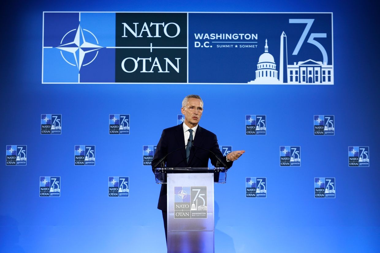 NATO affirms Ukraine's 'irreversible' path toward membership, $43 billion in funding for next year