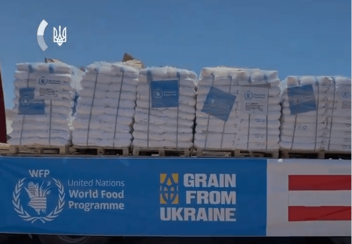 Ukraine sends Palestine 1,000 tons of flour in first tranche of food aid