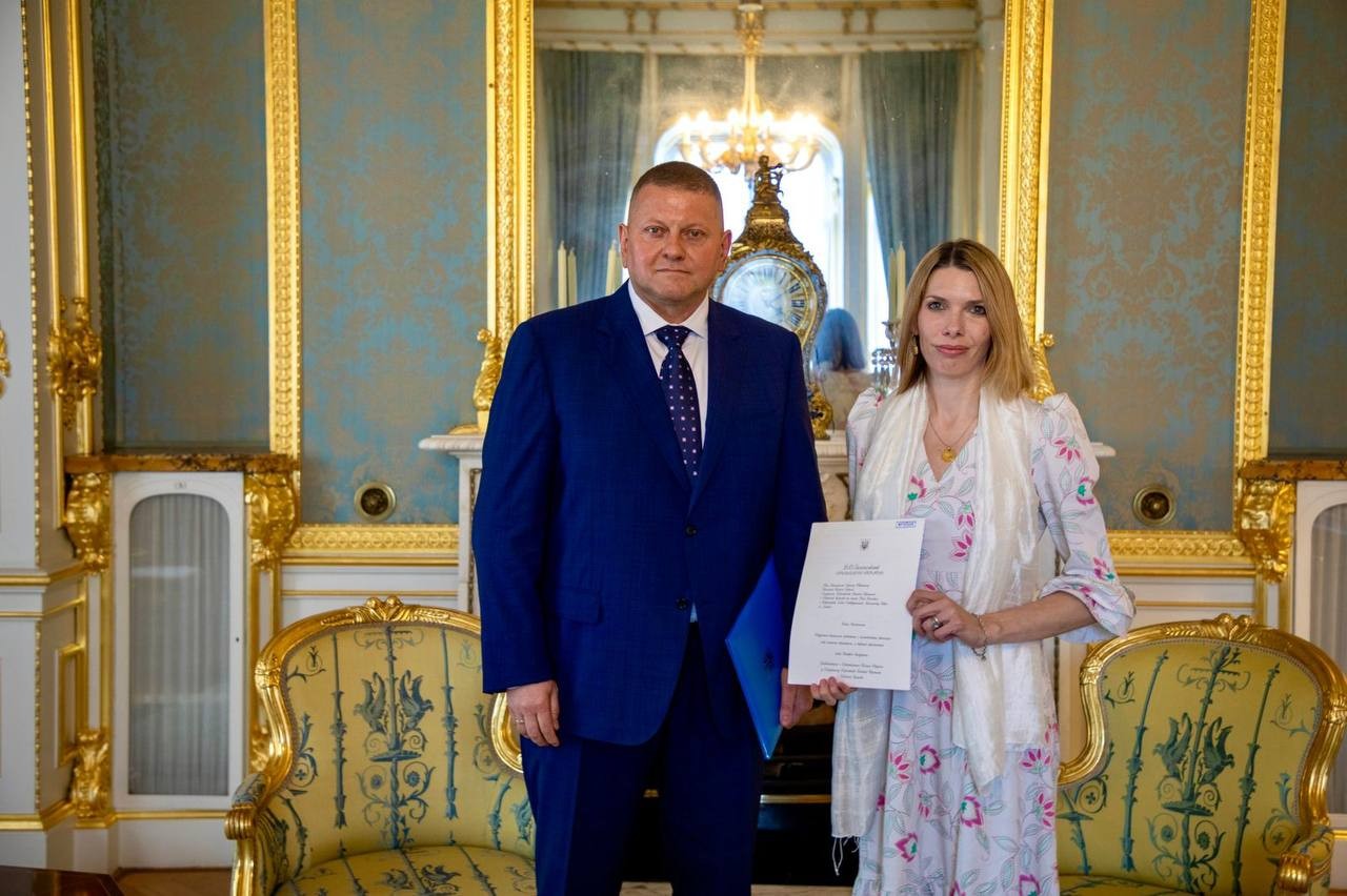 Zaluzhnyi assumes role as Ukrainian ambassador to UK