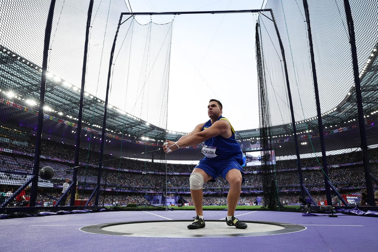 Ukraine wins bronze medal in men's Olympic hammer throw