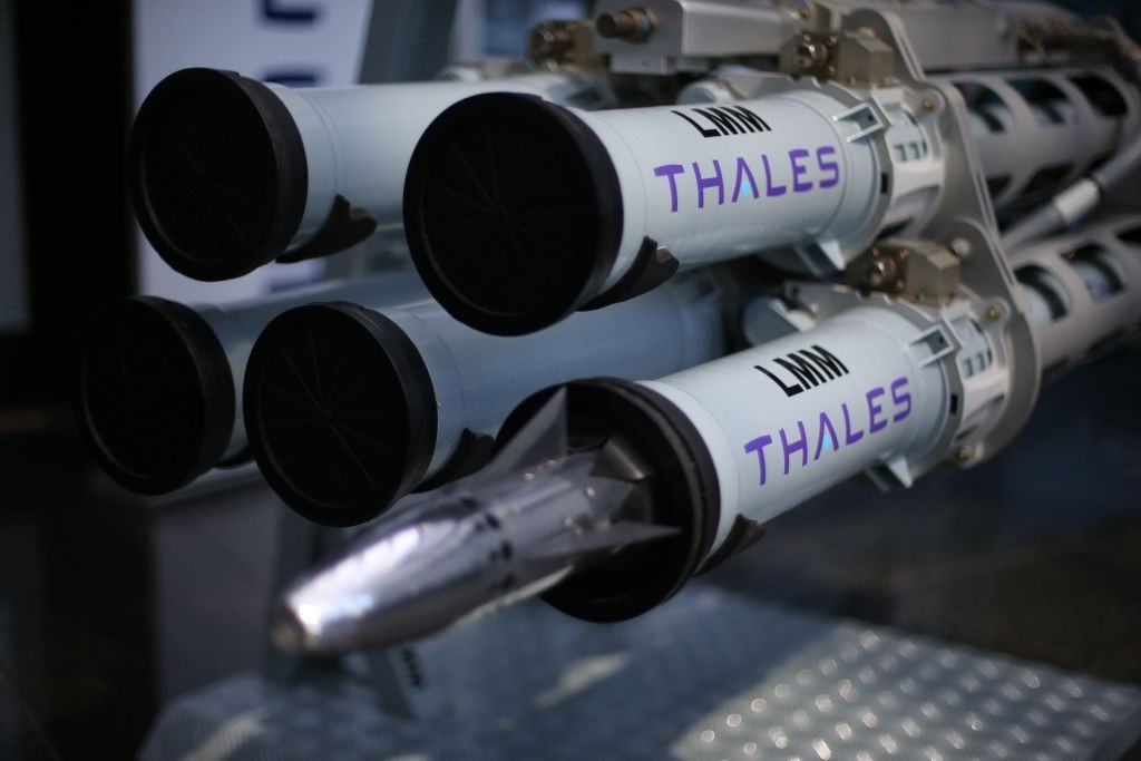 Ukraine, UK pen deal for Thales air defense missile supply