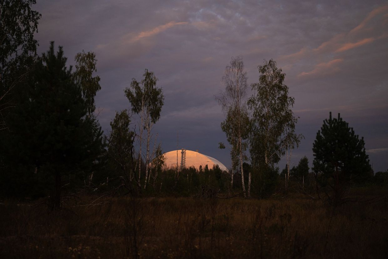 Ukraine works to repair Chornobyl containment structure damaged in Russian drone strike