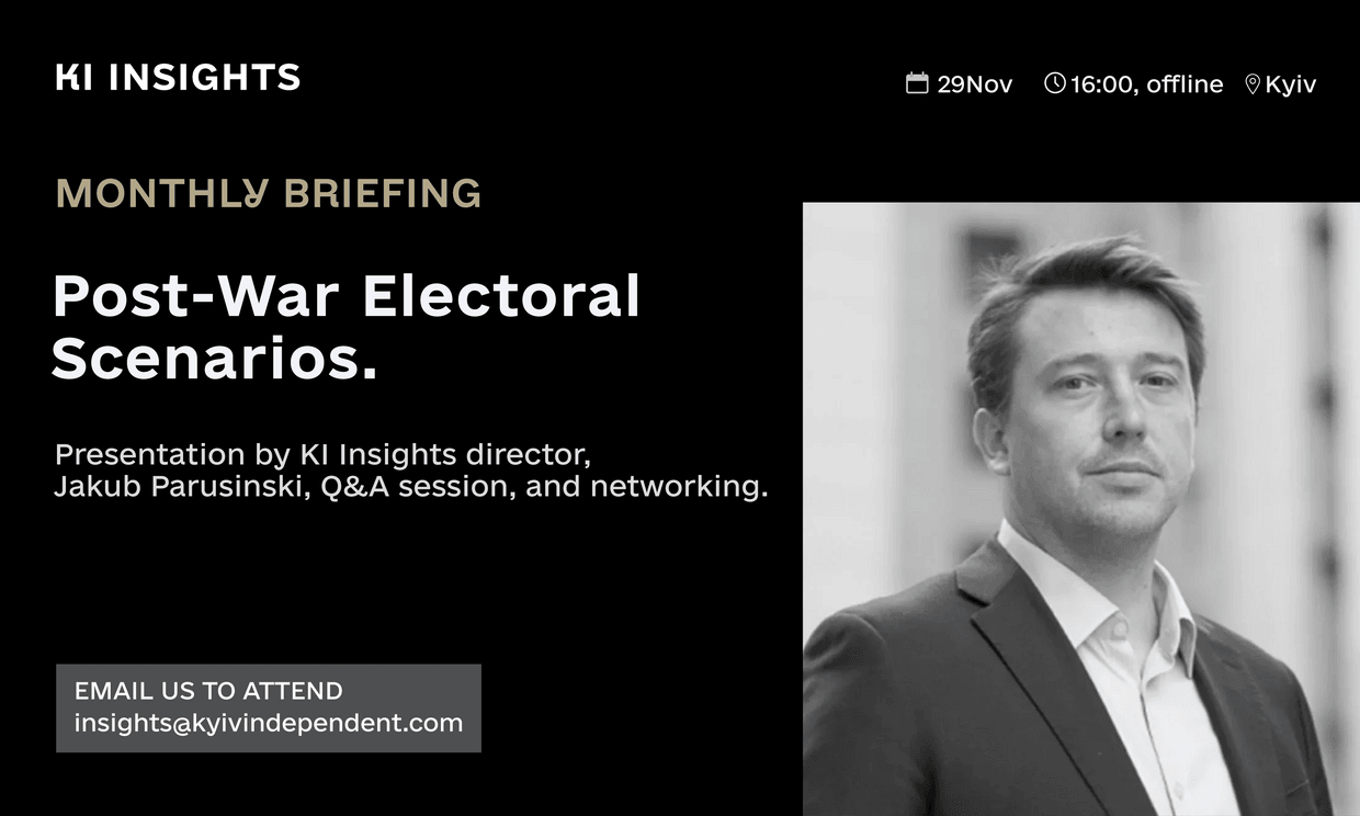KI Insights next monthly briefing: Ukraine’s post-war electoral scenarios