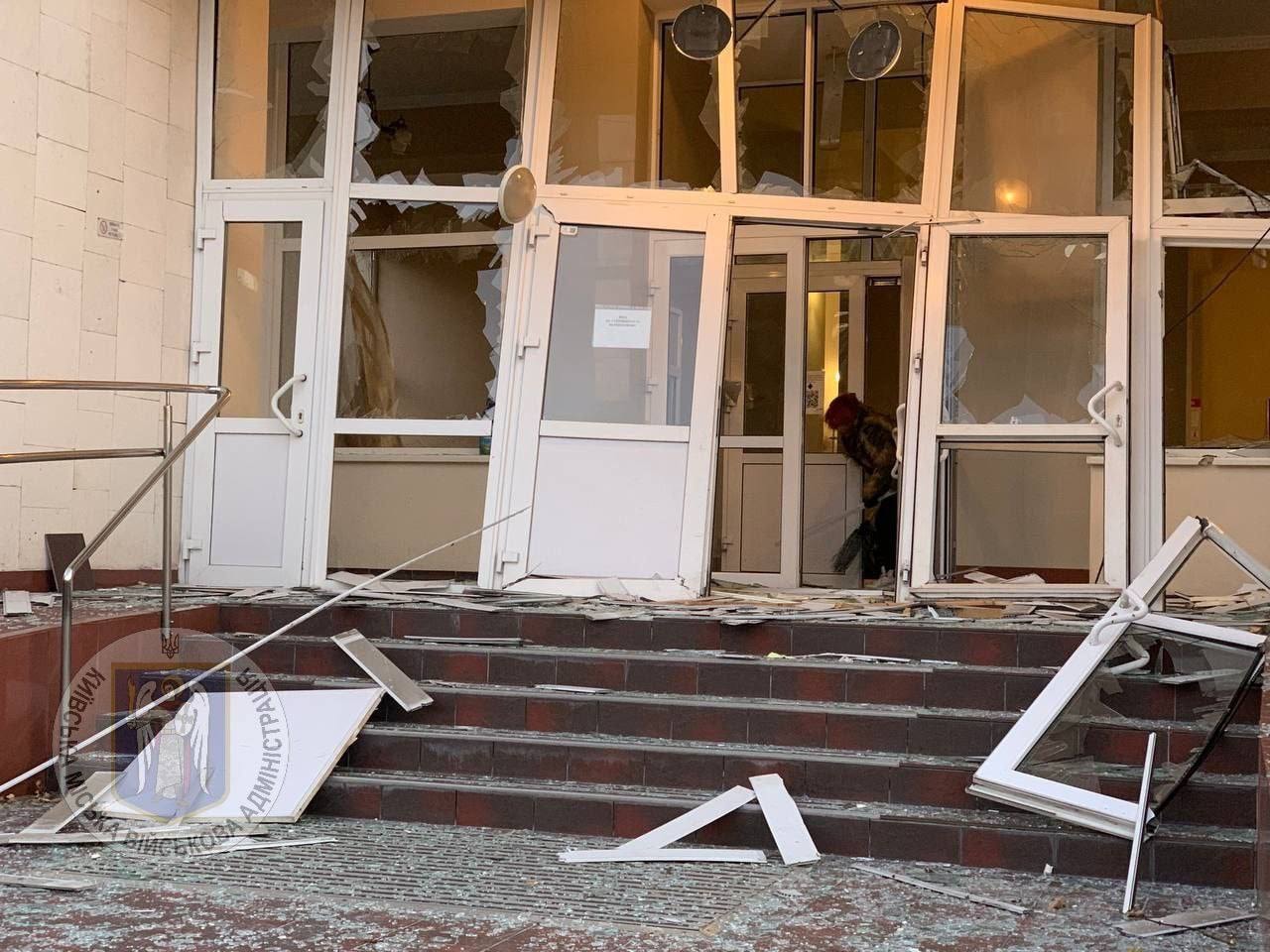 UPDATED: Buildings of Ukraine's largest university damaged in Russian drone attack on Kyiv