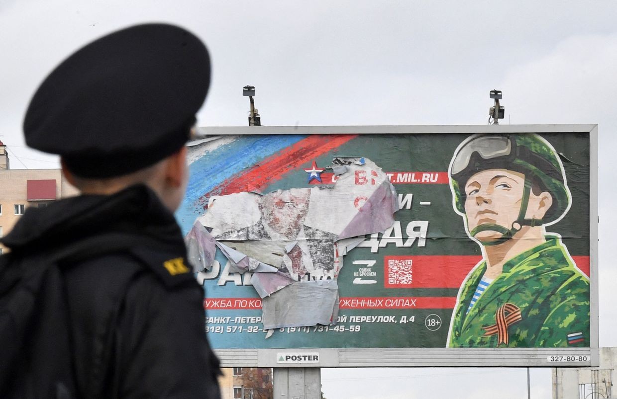 Russia exceeds monthly recruitment targets, Ukraine's military intelligence says