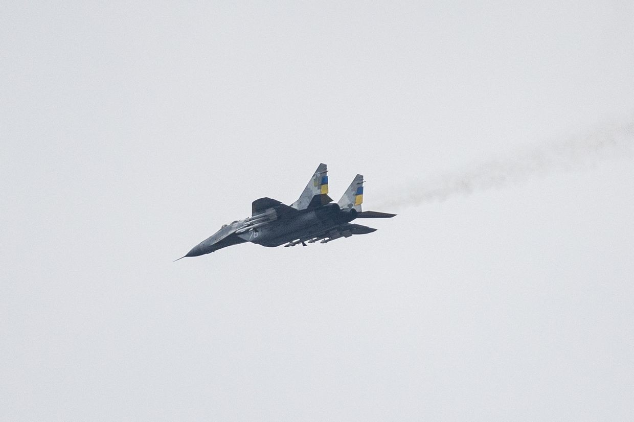 Ukrainian MiG-29 strikes Russian drone hub, ammo depot in Zaporizhzhia direction, releases video