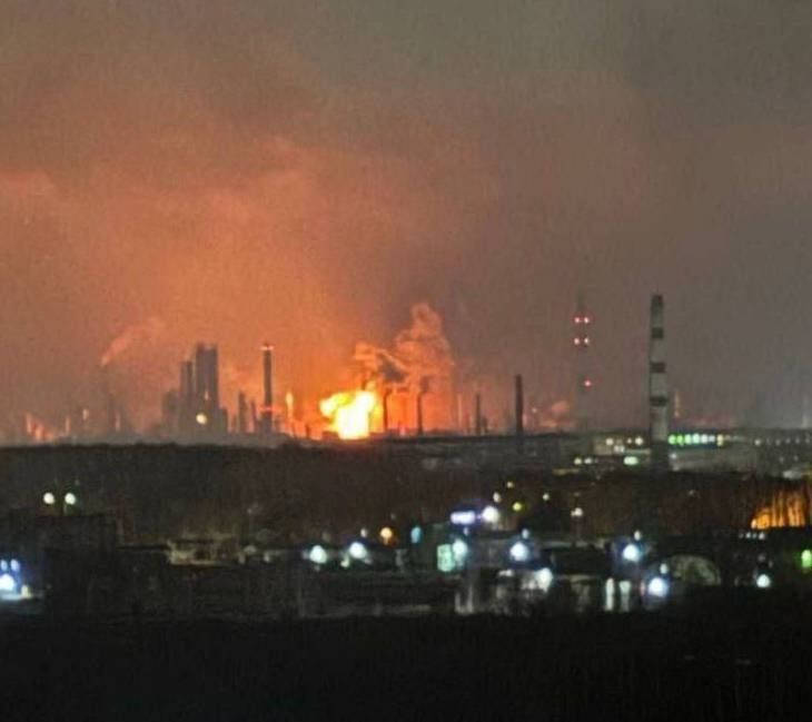 Russia's Ryazan oil refinery suspends operations after drone strike, Reuters reports