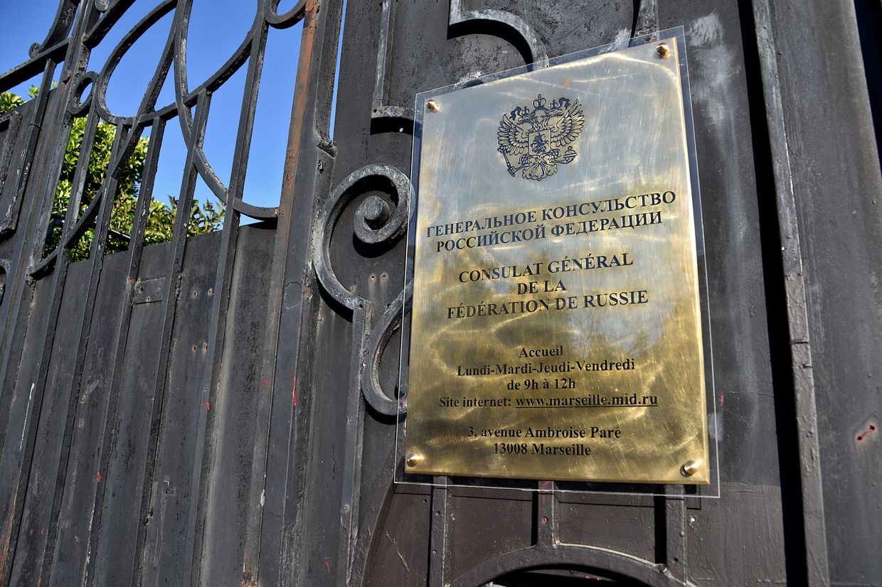Russian consulate in Marseille attacked with Molotov cocktails, media reports