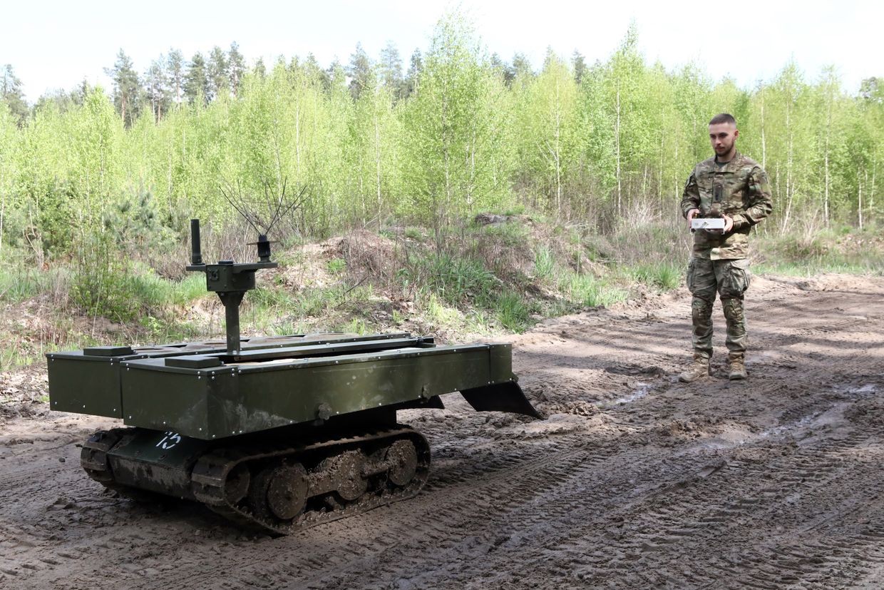 Ukraine's Defense Ministry introduces robotic units into army