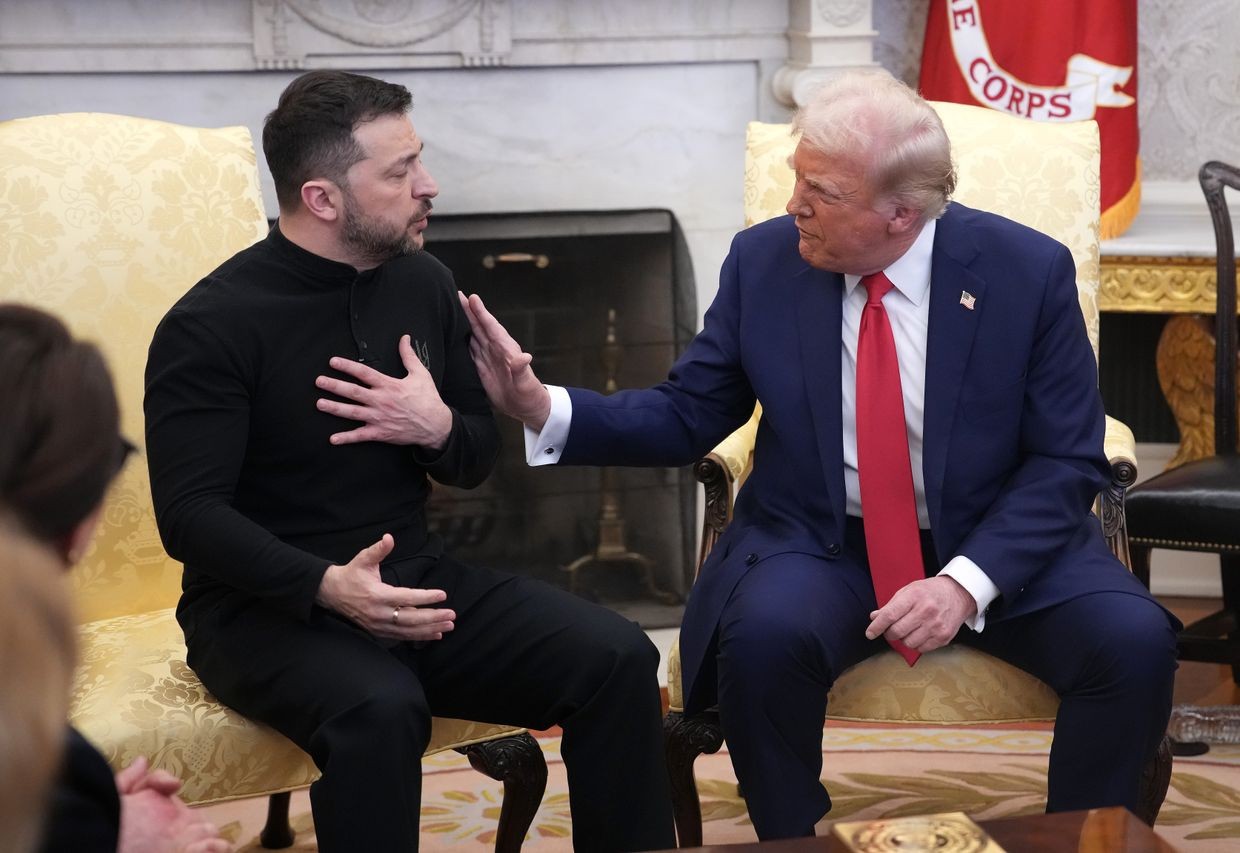 Ukraine bonds drop sharply following Trump-Zelensky argument, Reuters reports