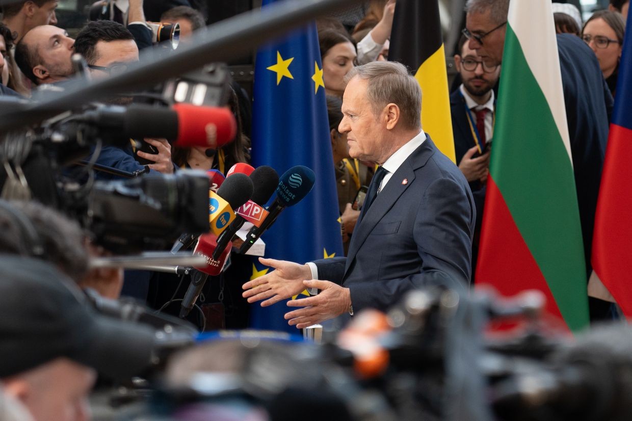Tusk slams foreign leaders attending Russia's Victory Day parade