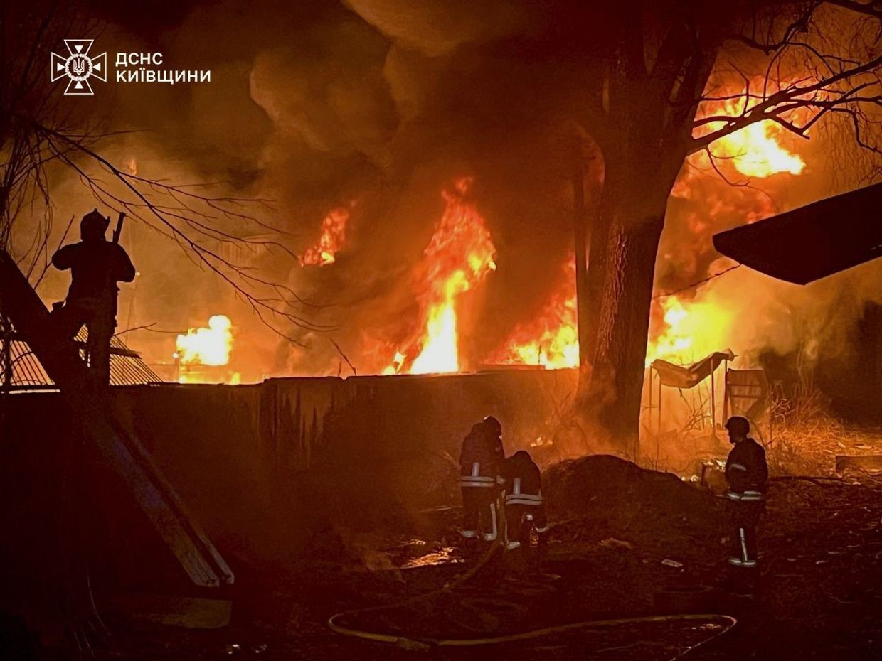 Russian drone strike in Kyiv Oblast kills 1, injures 3