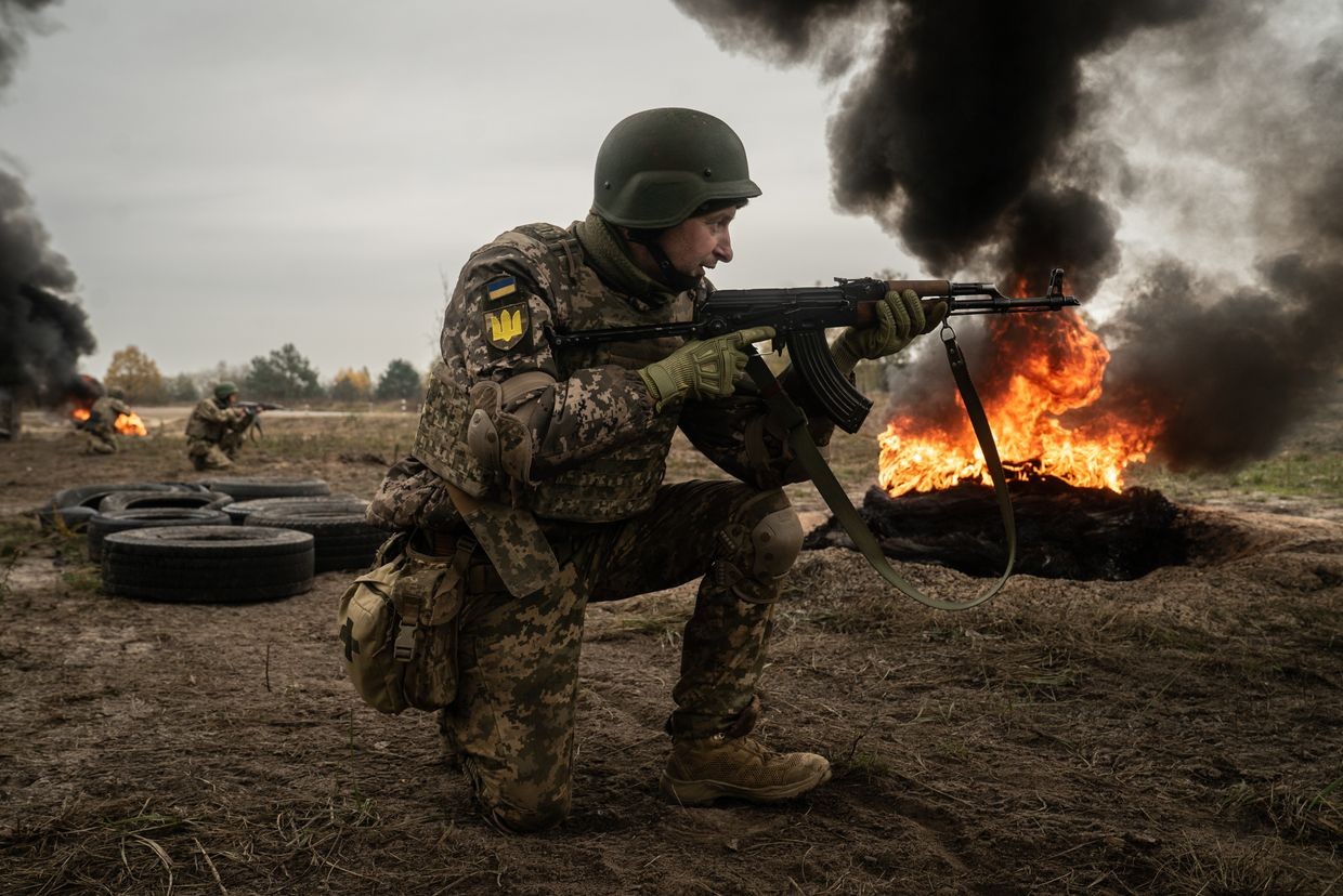 Inside Ukraine's desperate race to train more soldiers