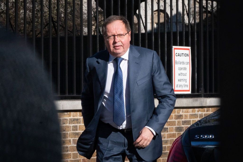 Ukraine must accept Moscow's demands or 'surrender,' Russia’s ambassador to UK says